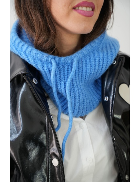 Cagoule Laine Ciel ANTARES