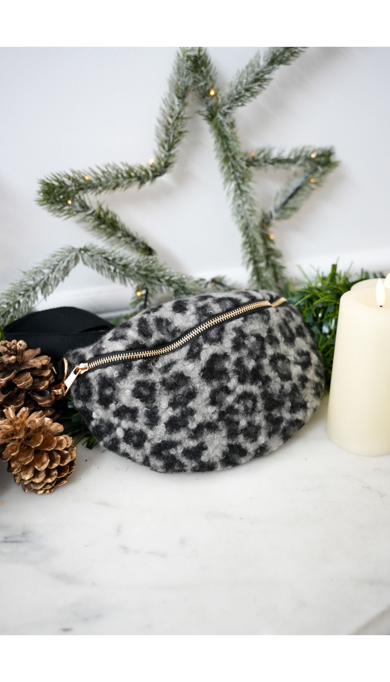 nouven modo LEOPAR GRIS POCHETTE