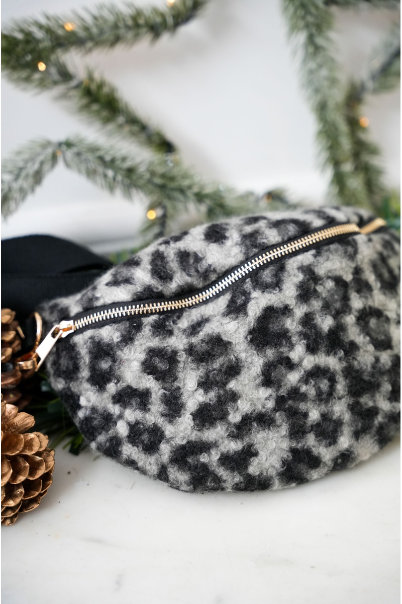 Banane Léopard Grise HARPER 2