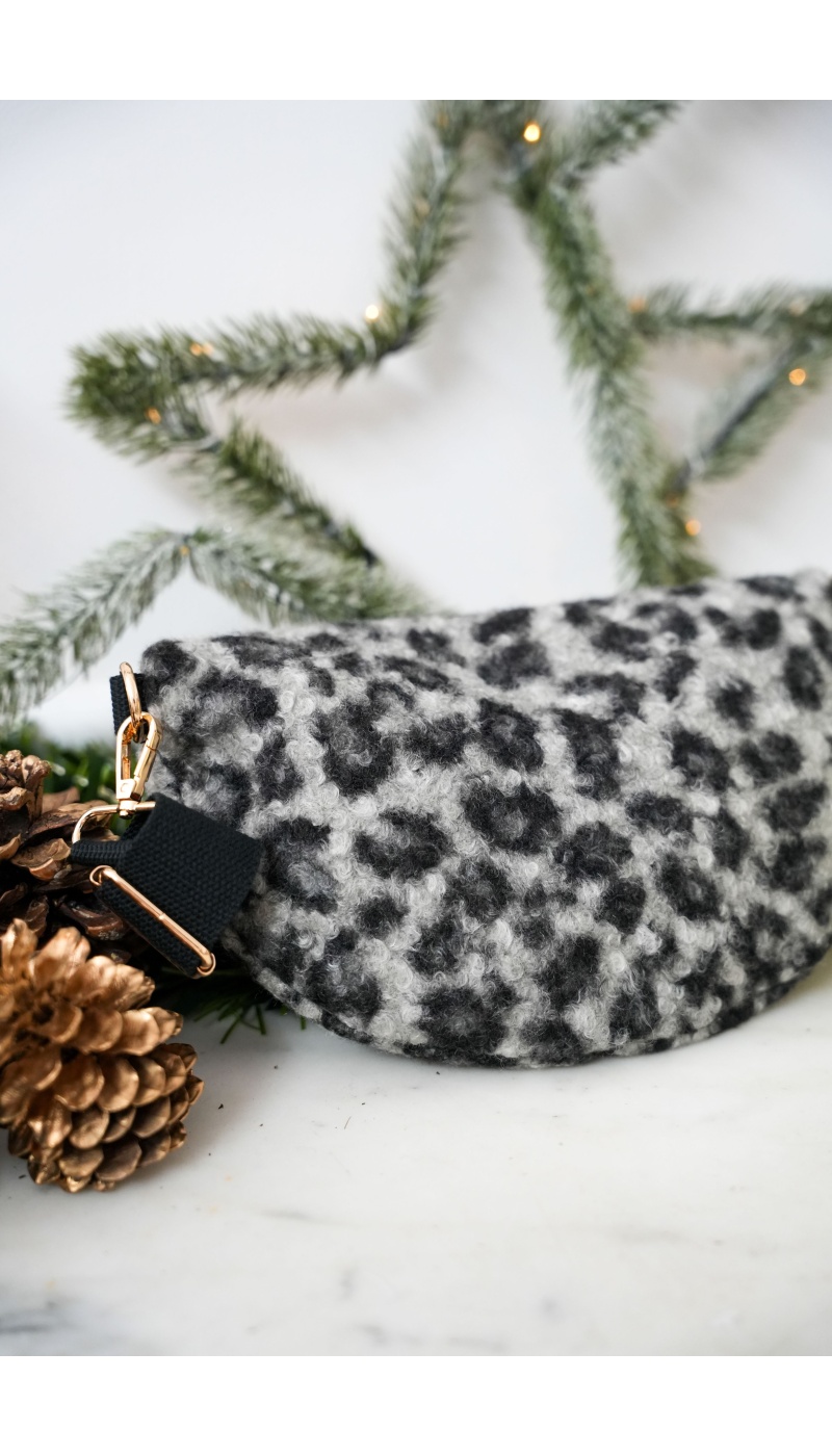 nouven modo LEOPAR GRIS POCHETTE