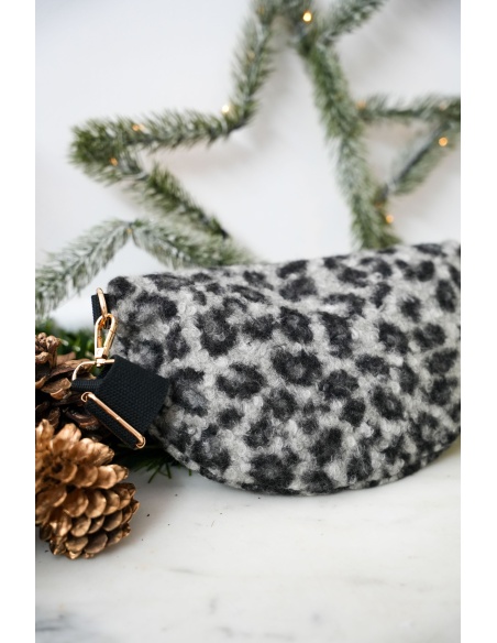 nouven modo LEOPAR GRIS POCHETTE