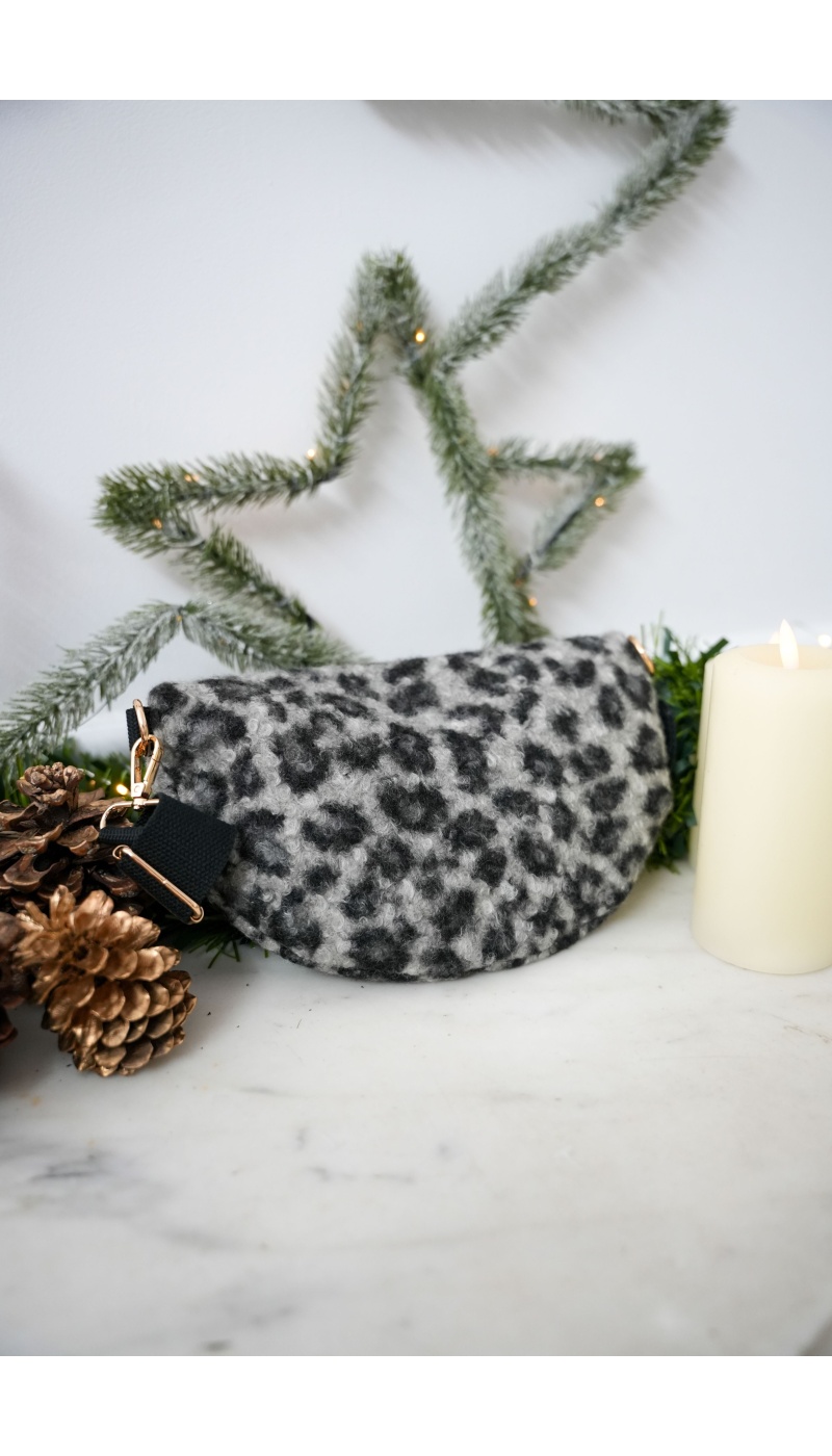 nouven modo LEOPAR GRIS POCHETTE