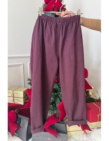 F.H 3 STYLE UNI BORDEA PANTALON FEMME