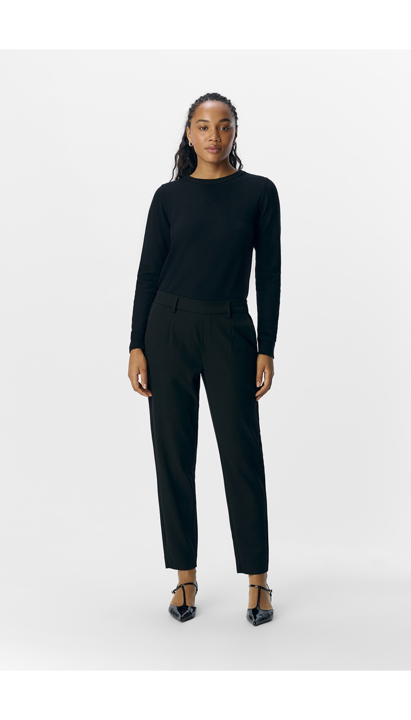 Calça OBJLISA OBJETO Preta - 2 | ABAIXO