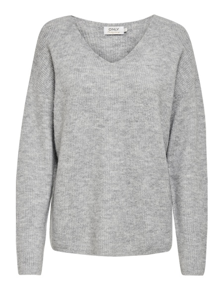 Pull Maille Gris ONLCAMILLA