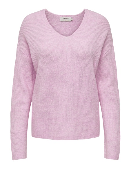 Pull Maille Rose ONLCAMILLA