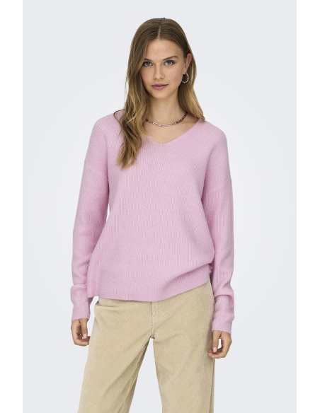 Pull Maille Rose ONLCAMILLA