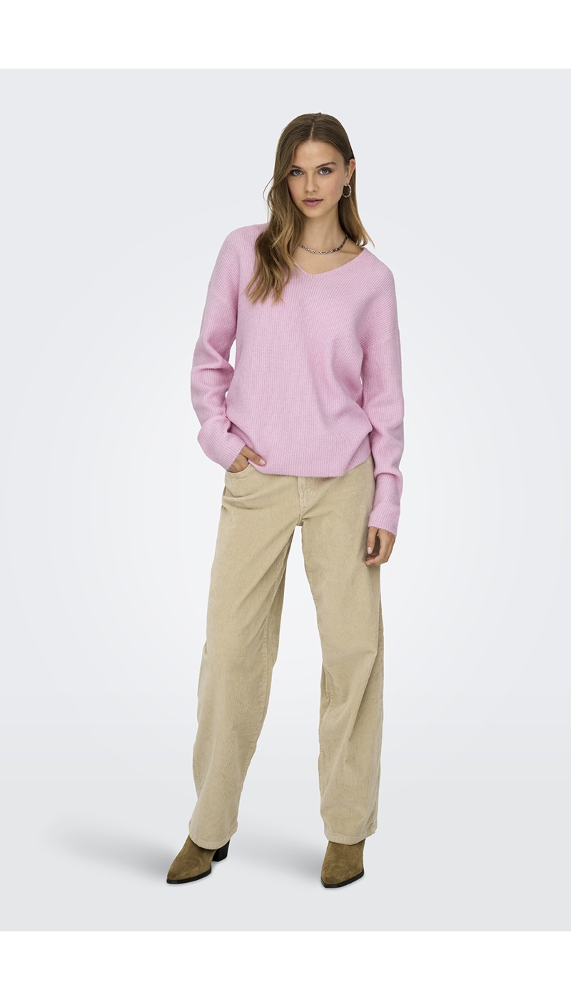 Pull Maille Rose ONLCAMILLA