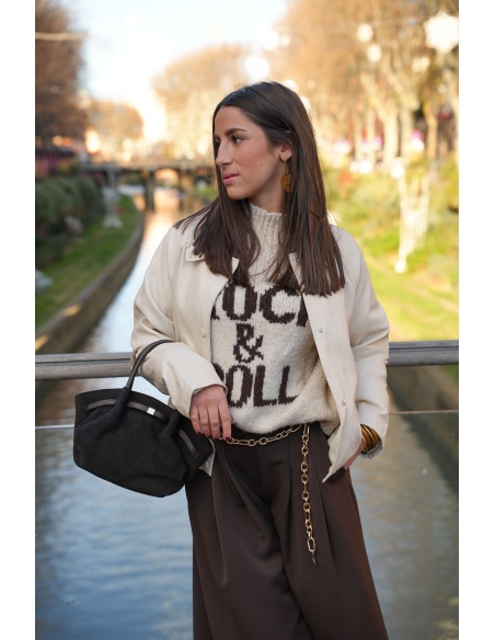 Veste Simili Ecru SHADOW