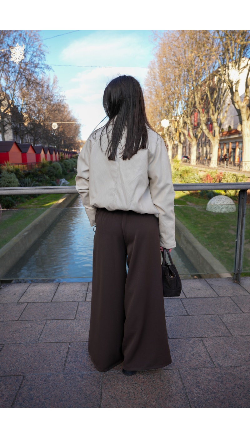 Veste Simili Ecru SHADOW