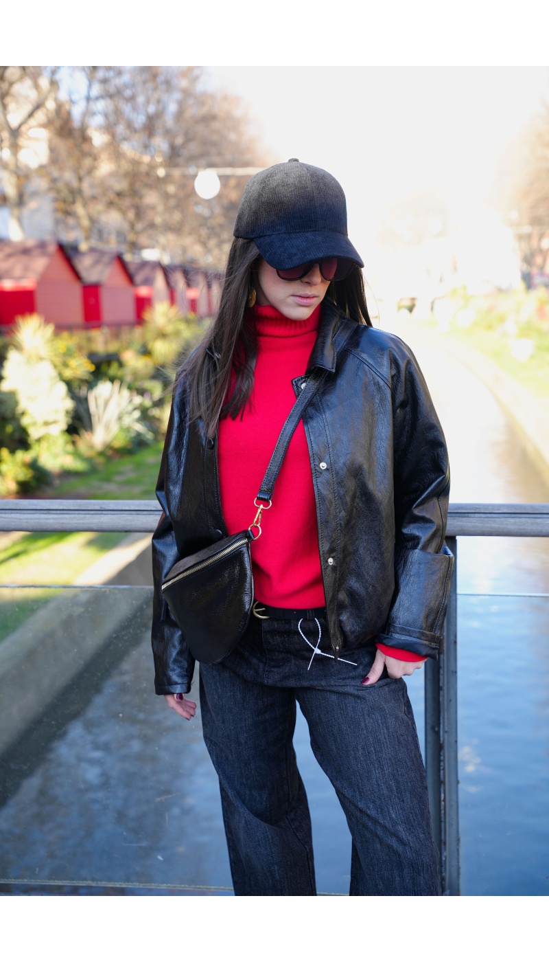 VICTORIA Noho Black Velvet Cap - 3 | ACCESSORIES