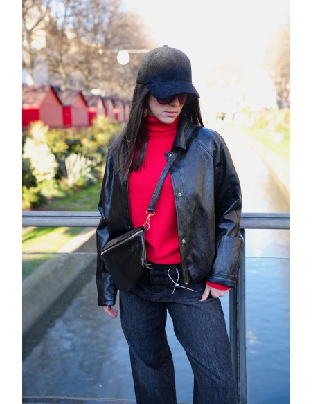 KESSLY  NOIR CASQUETTE