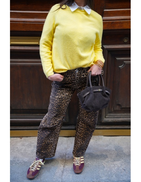 BADALONA SL LEO CAMEL JEANS FEMME