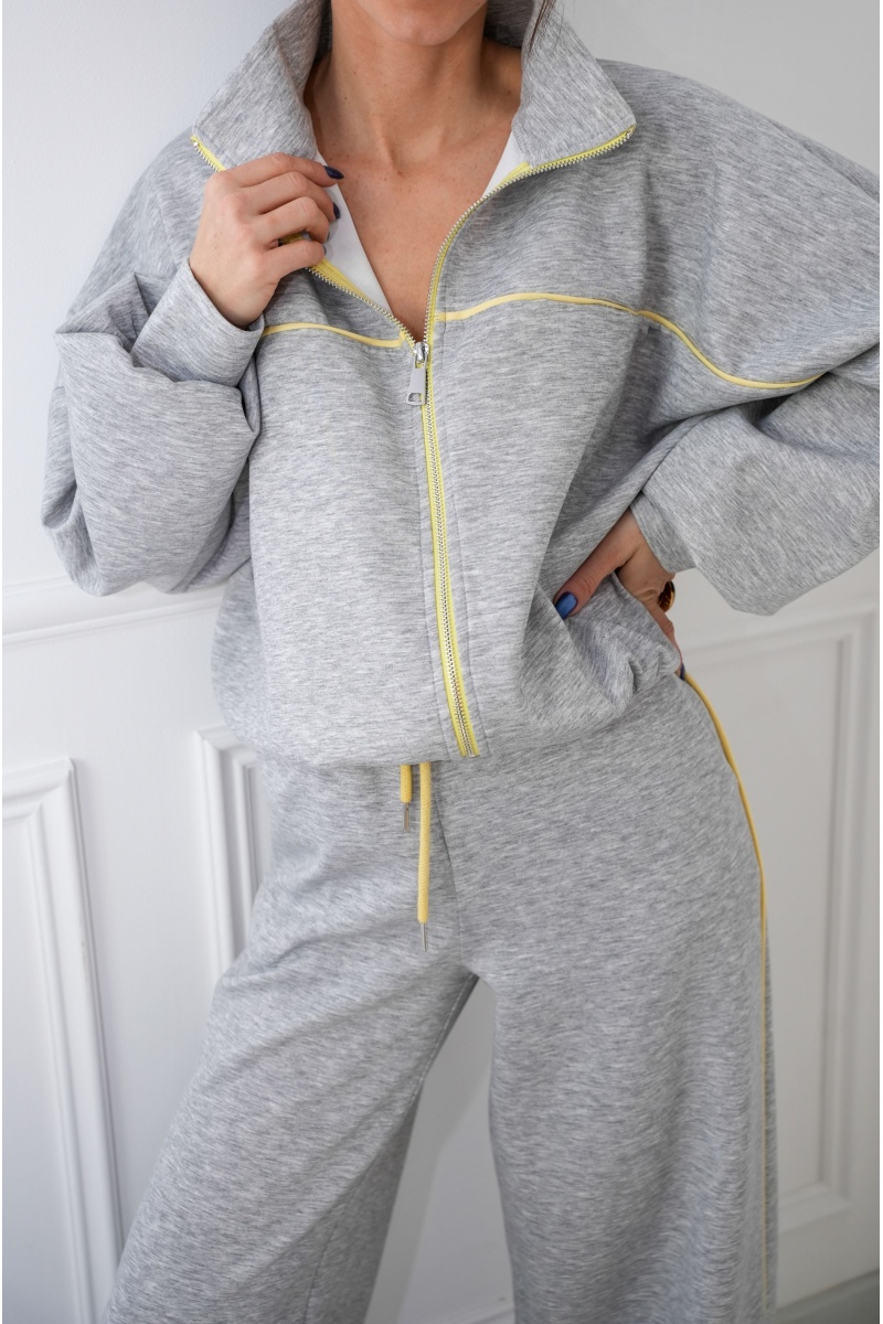 Veste Jaune Gris LOUVE 2