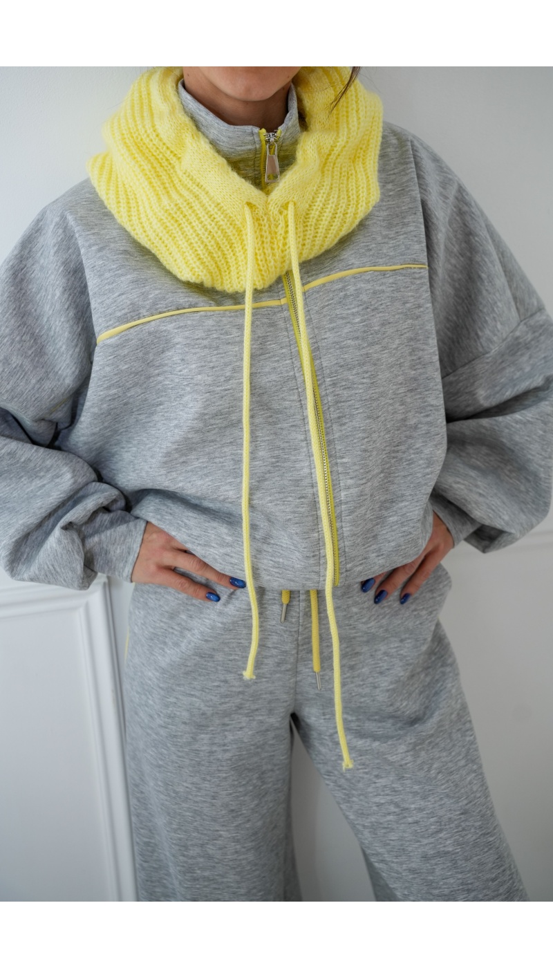 beautiful encounter s.l JAUNE GRIS VESTES FEMME