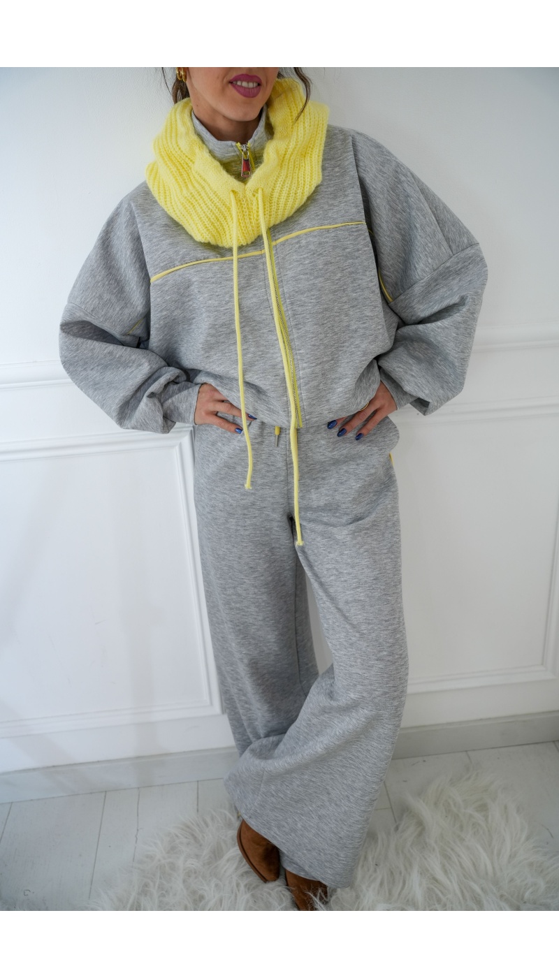 beautiful encounter s.l JAUNE GRIS VESTES FEMME