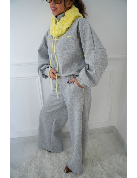 Veste Jaune Gris LOUVE