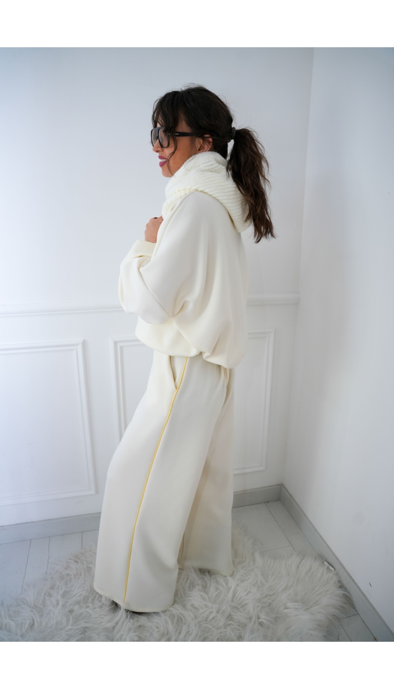 Pantalon Jogging Ecru SCARLETT