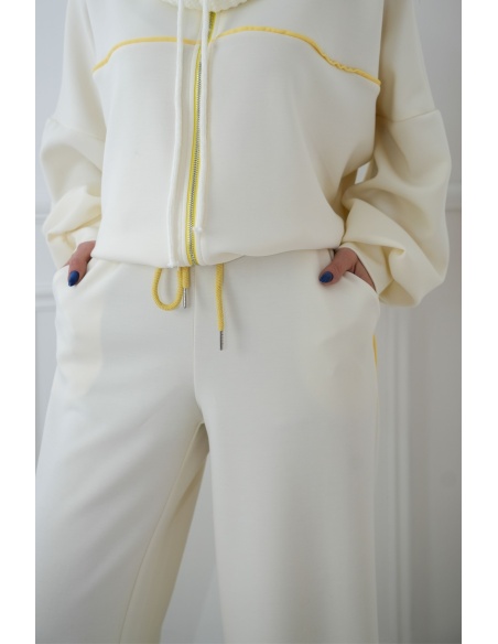 Pantalon Jogging Ecru SCARLETT