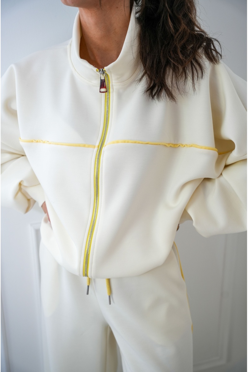 Veste Jaune Ecru LOUVE