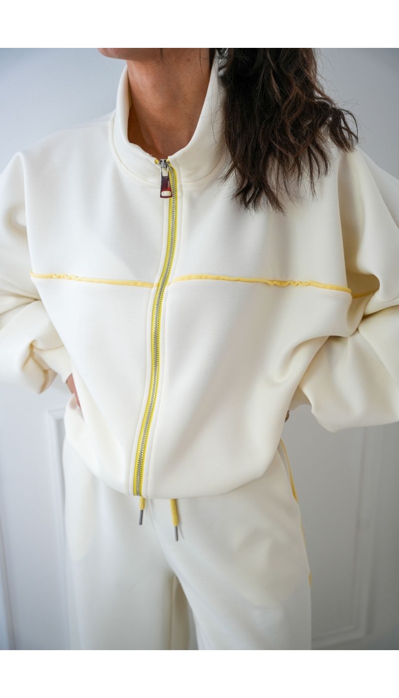 beautiful encounter s.l JAUNE ECRU VESTES FEMME