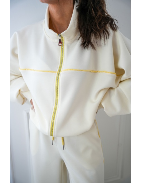 beautiful encounter s.l JAUNE ECRU VESTES FEMME