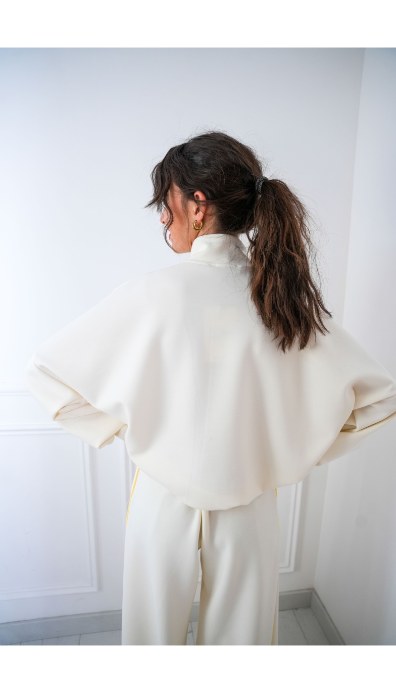 Veste Jaune Ecru LOUVE