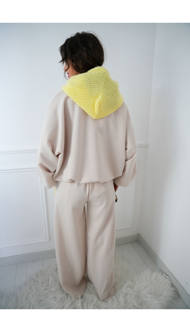 Veste Jaune Beige LOUVE