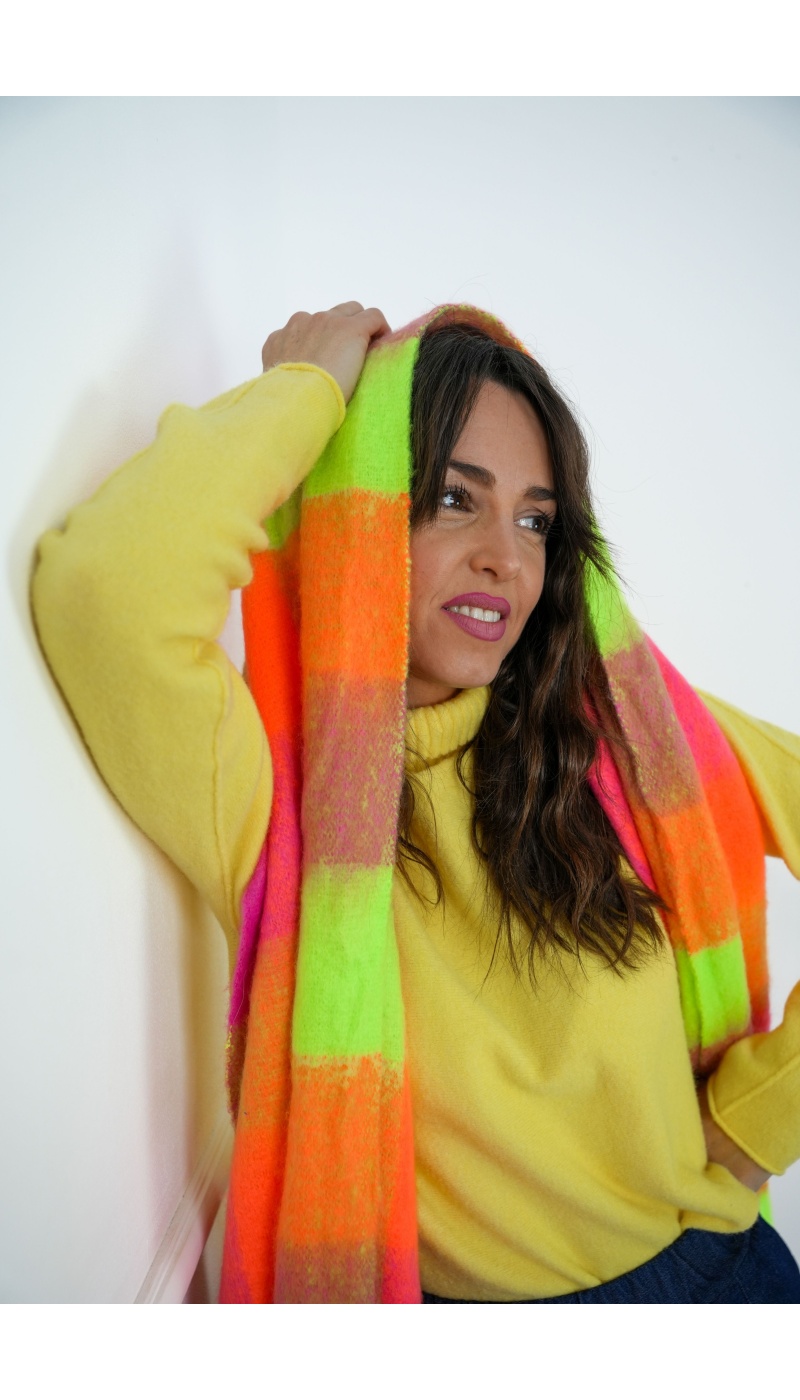 Echarpe Douce Multicolore RIBA