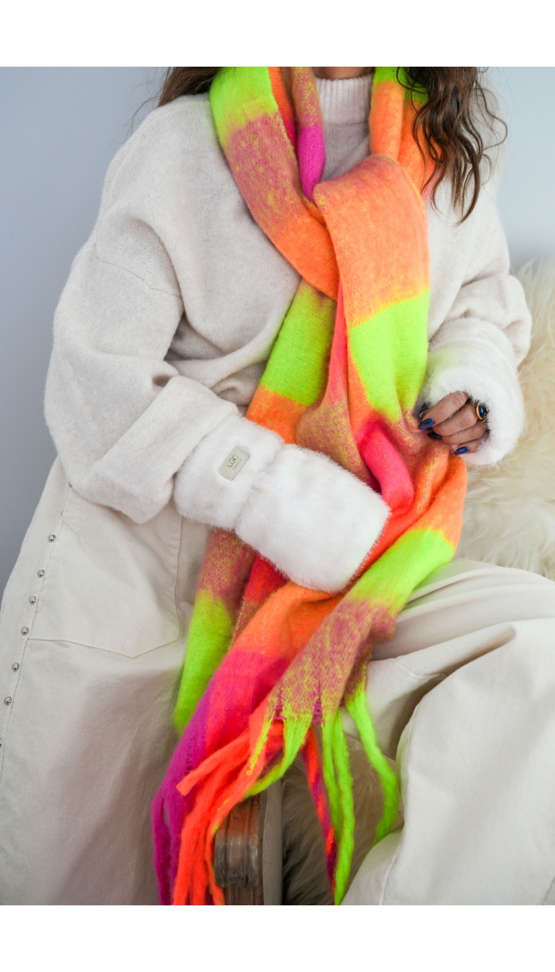 Echarpe Douce Multicolore RIBA