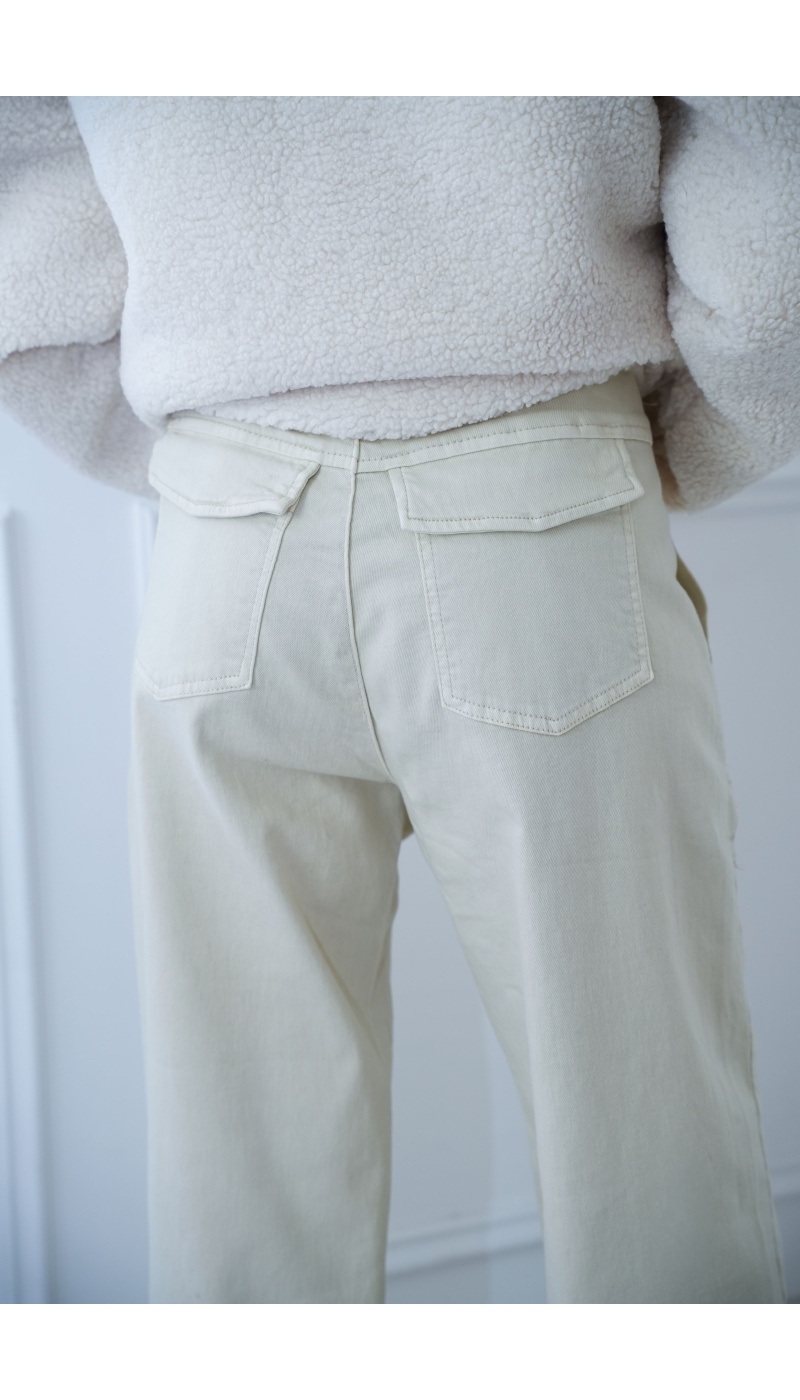 new2000  ECRU JEANS FEMME