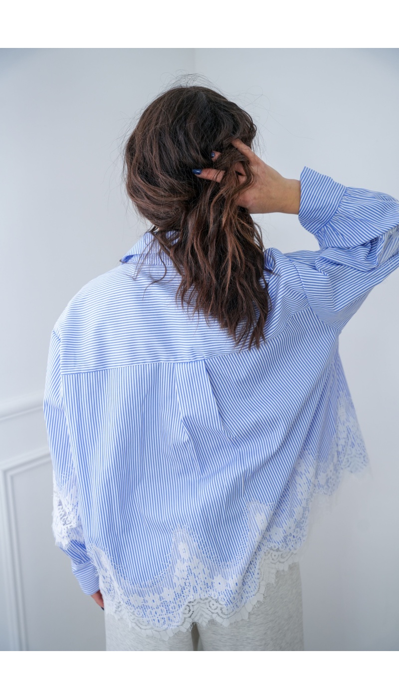 beautiful encounter s.l RAYE BLEU CHEMISIER