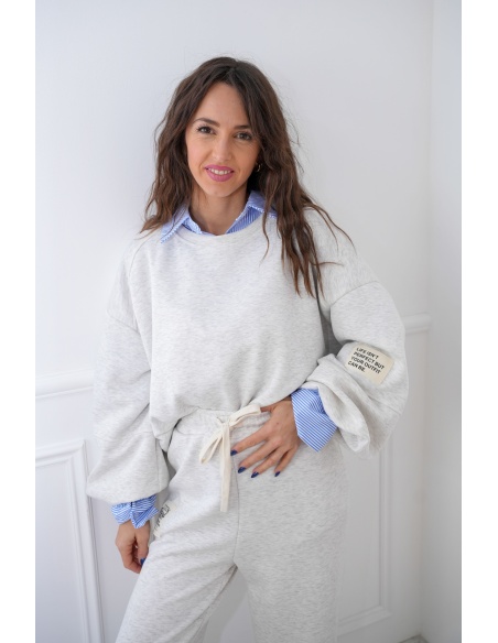 Pull Oversize Gris LARA