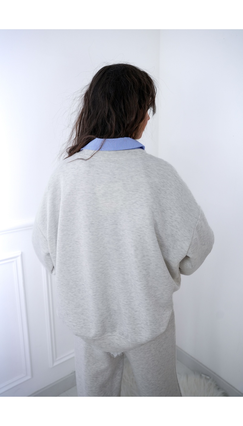 MODAS Y CREATIONES ANGELINA SL LIFE GRIS PULL FEMME