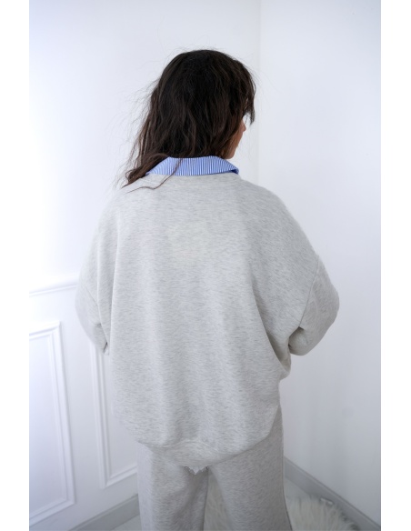 Pull Oversize Gris LARA