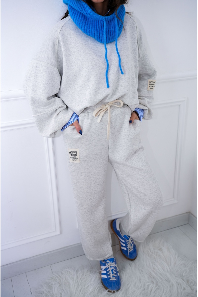 Pantalon Jogging Gris FLAVIE