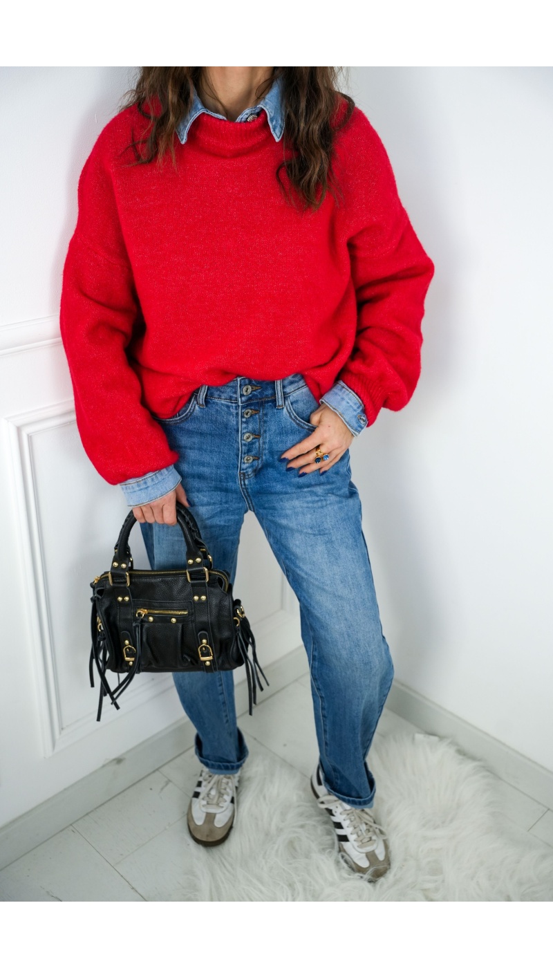 Jean Boyfriend Bleu ROMANE