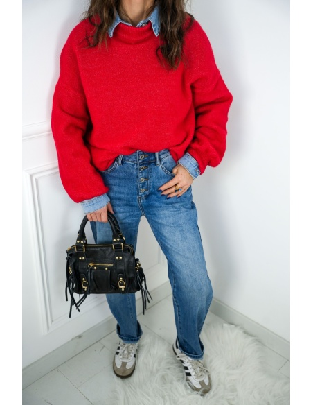 Jean Boyfriend Bleu ROMANE