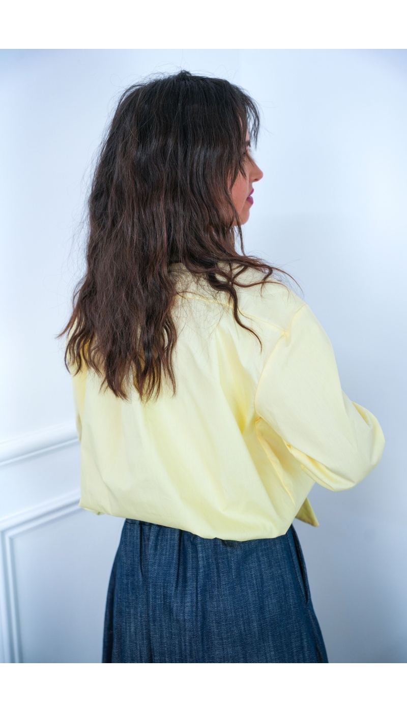 BADALONA SL LAVALI JAUNE CHEMISIER