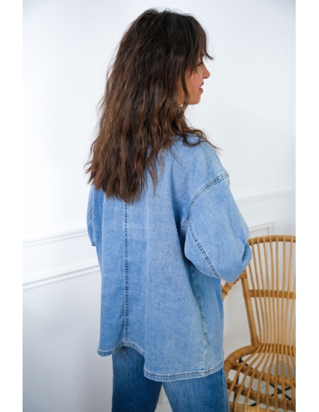 Chemisier Bijoux Denim VICTORIA