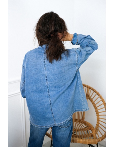 Chemisier Bijoux Denim VICTORIA