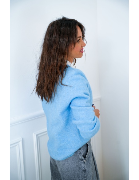 Pull Maille Ciel INAYA