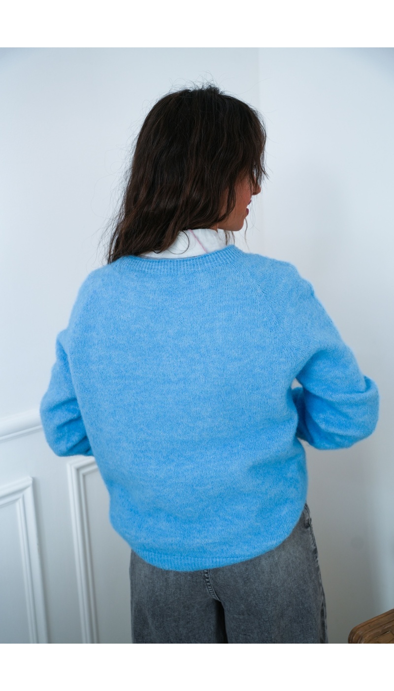 Pull Maille Ciel INAYA