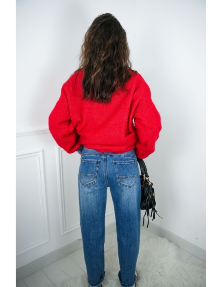 EMMY MODA 201 SCP  ROUGE PULL FEMME