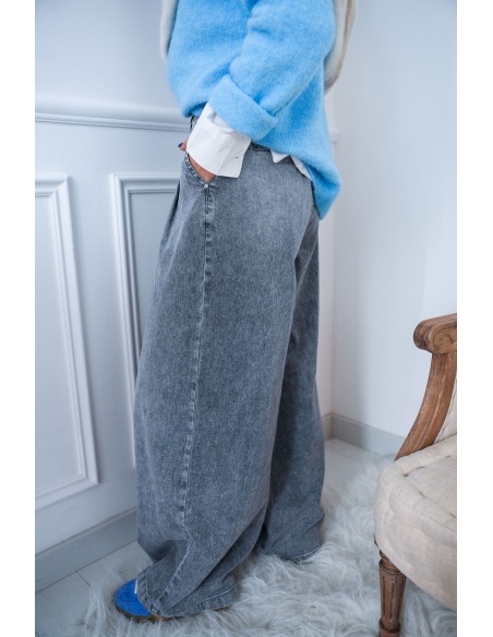 MODAS Y CREATIONES ANGELINA SL JEANS GRIS JEANS FEMME