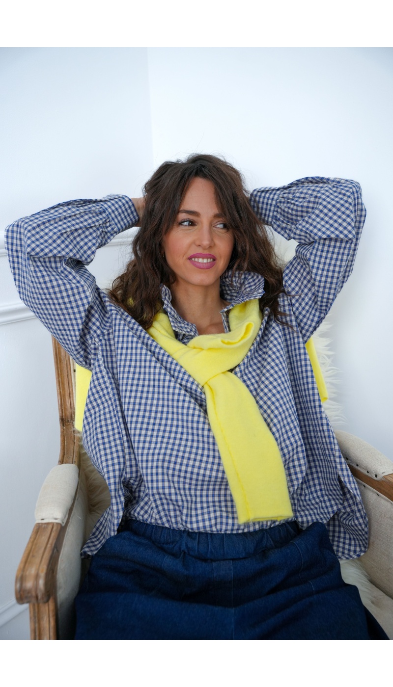 Lauremyx sarl CARREA BLEU CHEMISIER