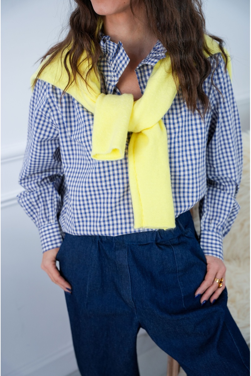 Lauremyx sarl CARREA BLEU CHEMISIER