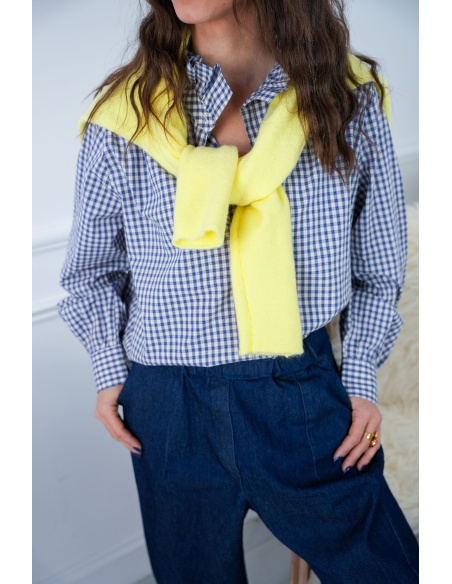 Lauremyx sarl CARREA BLEU CHEMISIER