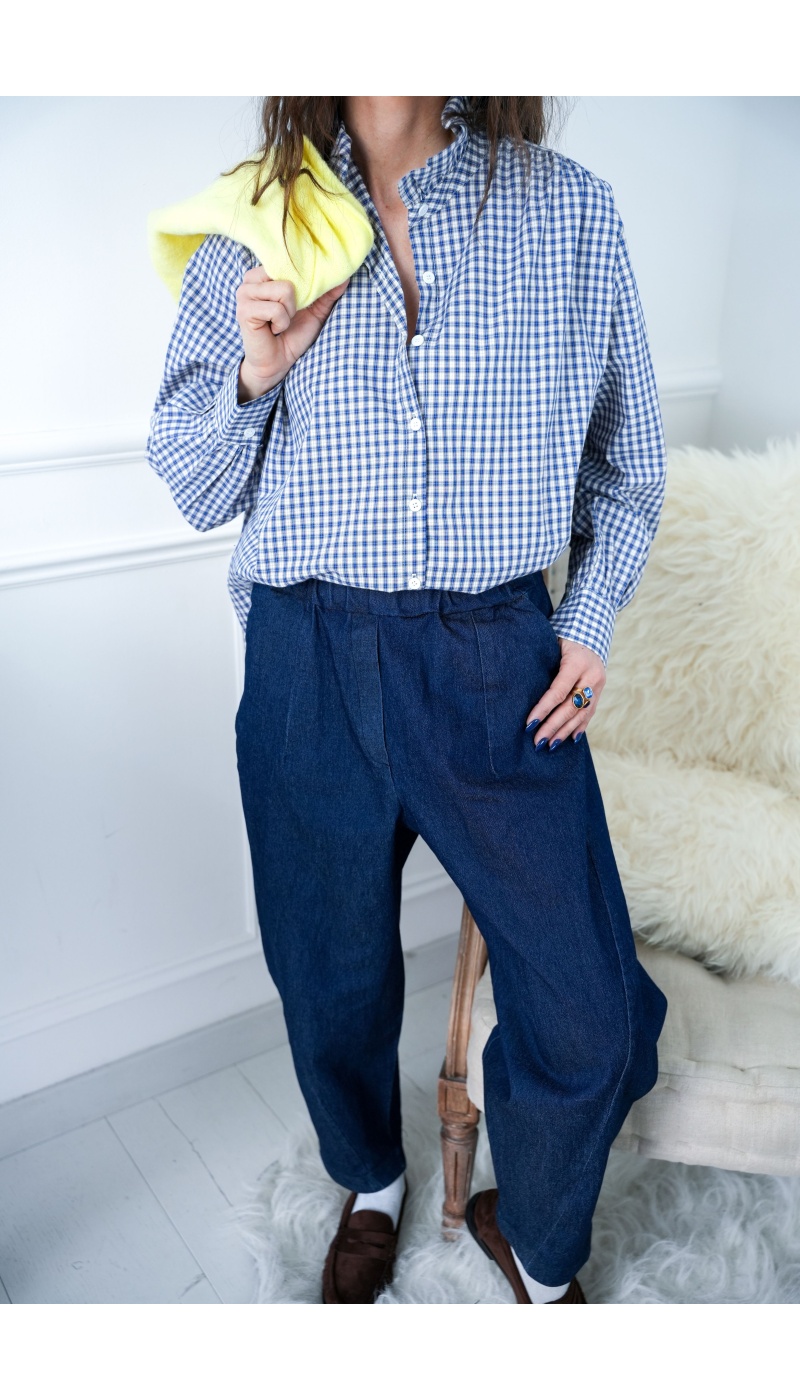 Lauremyx sarl CARREA BLEU CHEMISIER