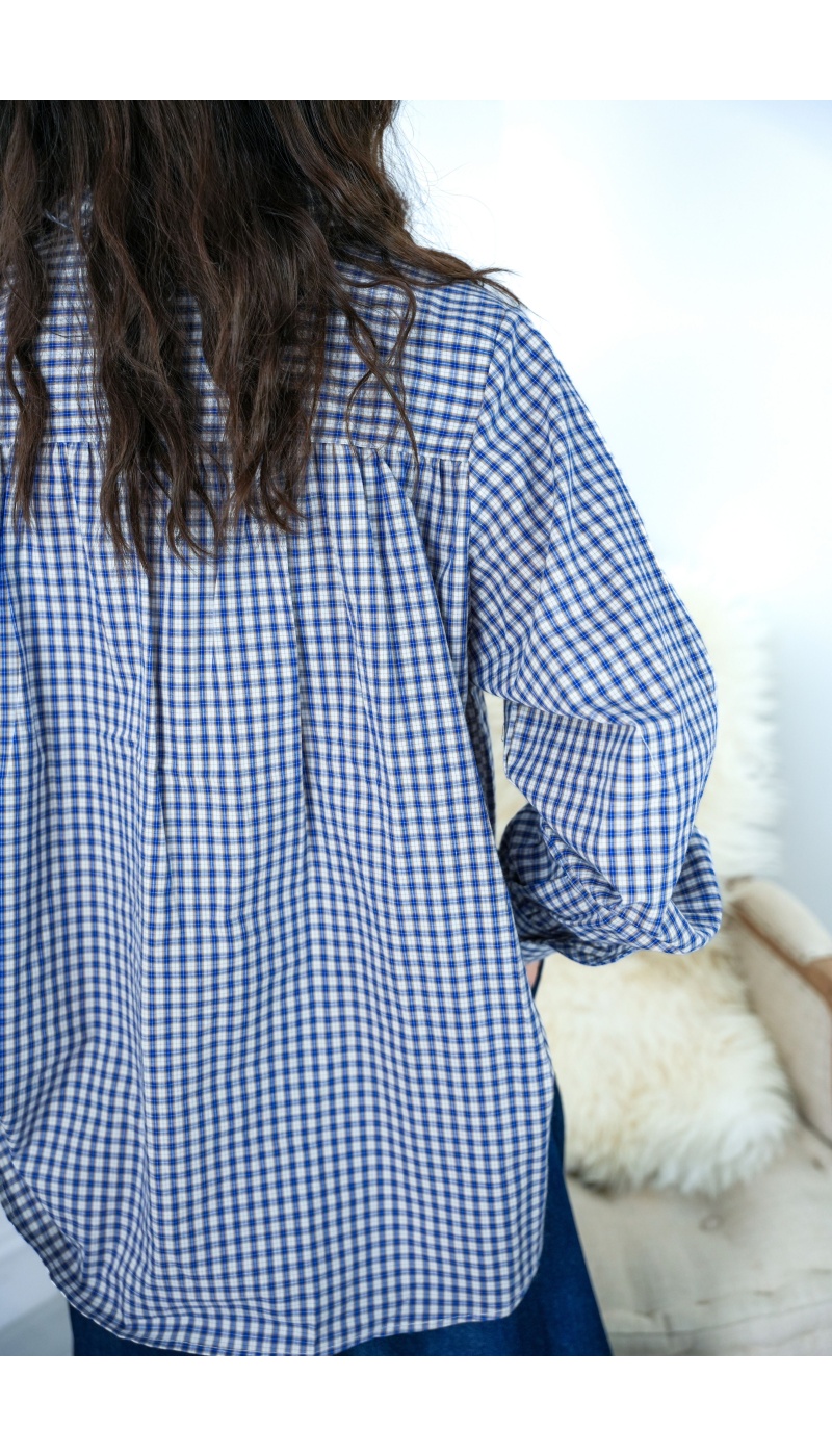 Lauremyx sarl CARREA BLEU CHEMISIER